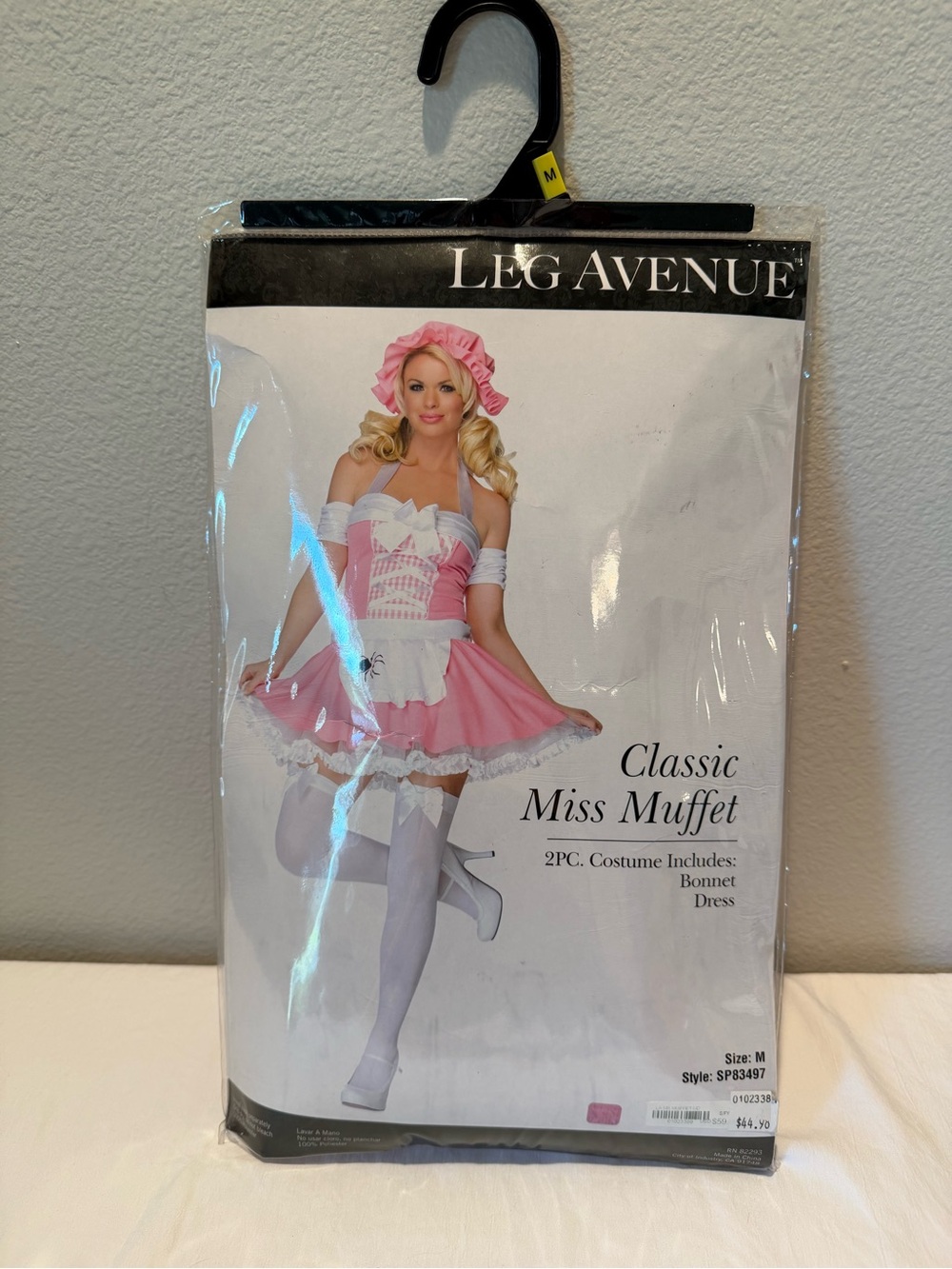 Leg Avenue Kids Miss Muffet Costume - Pink & White